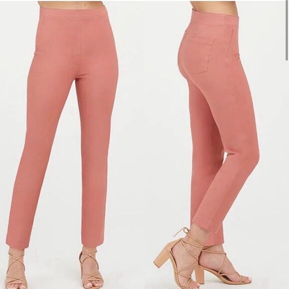Spanx the perfect pant polished ankle slim in terracotta new small - Picture 1 of 7